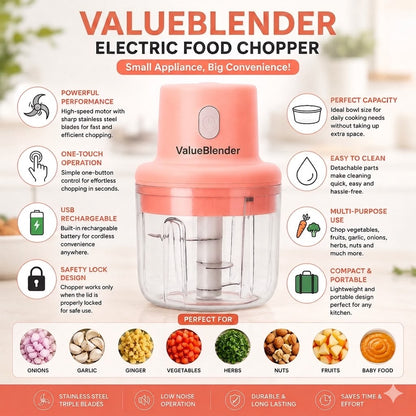 Electric Mini food chopper