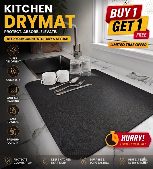 Dryo™ Quick-Drying Kitchen Mat | 🔥BUY 1 & GET 1 FREE🔥